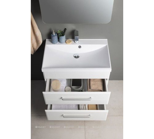 Тумба под раковину Aquanet Лукка 58 белый 00302396