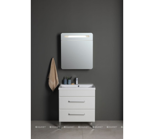 Тумба под раковину Aquanet Лукка 75 белый 00302397