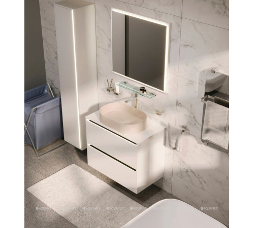 Пенал Allen Brau ACTIVITY 35 см R белый матовый/черный браш 1.34001.WM