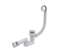 Слив-перелив для ванны Alcaplast A504CKM click-clack металл прочистка сверху хром A504CKM