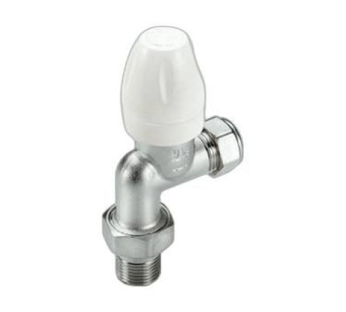 Клапан радиаторный осевой термостатический Tiemme 1/2x15 мм хромированный 3300021