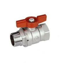 Кран шаровой Giacomini R254D 1/4 ВН ручка-бабочка R254X001