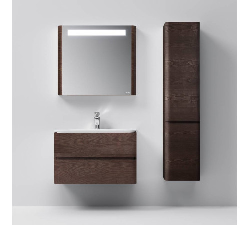 Шкаф-пенал подвесной 40 см AM.PM Sensation правый табачный дуб M30CHR0406TF