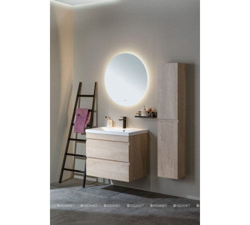 Тумба с раковиной Aquanet Нота New 50 дуб светлый 00335879