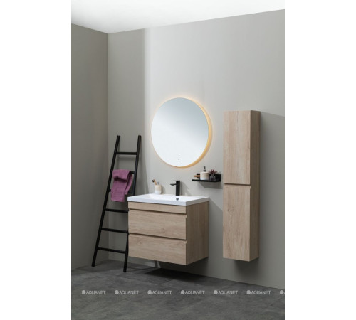 Тумба с раковиной Aquanet Нота New 50 дуб светлый 00335879