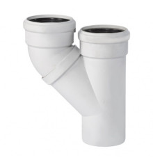 Тройник параллельный Ostendorf Skolan Safe 110/110 мм 87° 335920