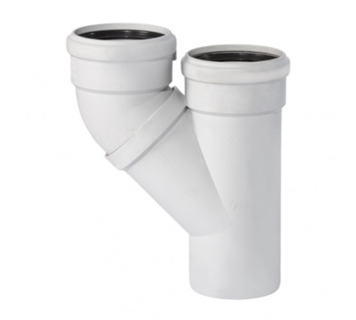 Тройник параллельный Ostendorf Skolan Safe 110/110 мм 87° 335920