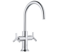 Смеситель для раковины Kludi Nova Fonte Déco со сливным гарнитуром 201180539
