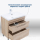 Тумба под раковину Aquanet Нота New 75 напольная 2 ящика дуб светлый 00344143