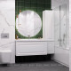 Тумба под раковину Aquanet Агата 110 1 ящик белый сатин 00345484