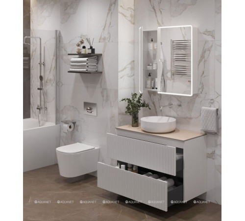 Столешница Aquanet Flat 100 бежевая 00345771