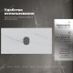 Столешница Aquanet Flat 100 мрамор 00345772