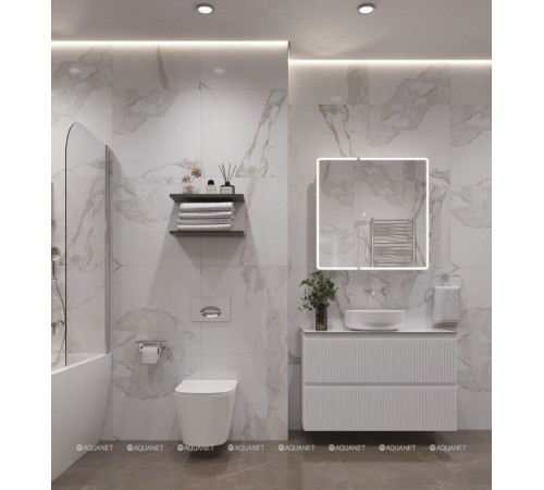 Столешница Aquanet Flat 100 мрамор 00345772