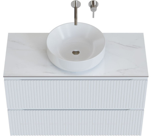 Столешница Aquanet Flat 100 мрамор 00345772