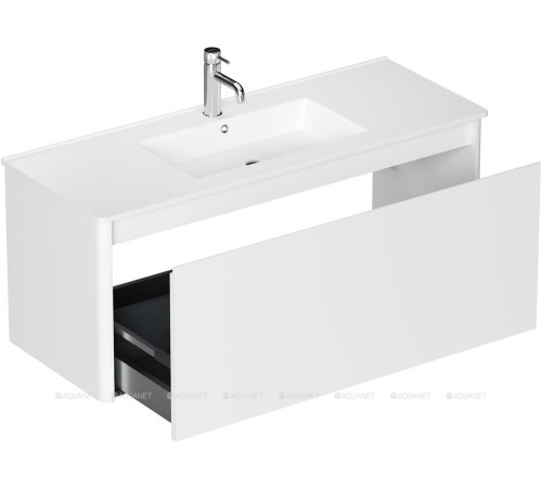 Тумба Allen Brau GRAVITY 120 см 1 ящик белый матовый 1.370015.WM