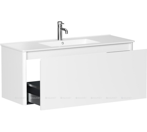 Тумба Allen Brau GRAVITY 120 см 1 ящик белый матовый 1.370015.WM