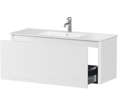 Тумба Allen Brau GRAVITY 120 см 1 ящик белый матовый 1.370015.WM