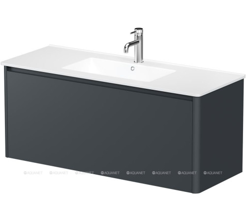 Тумба Allen Brau GRAVITY 120 см 1 ящик антрацит матовый 1.370015.AM