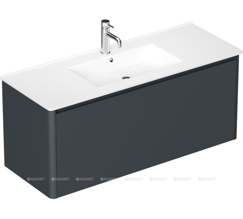 Тумба Allen Brau GRAVITY 120 см 1 ящик антрацит матовый 1.370015.AM