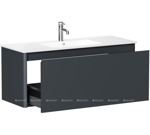 Тумба Allen Brau GRAVITY 120 см 1 ящик антрацит матовый 1.370015.AM