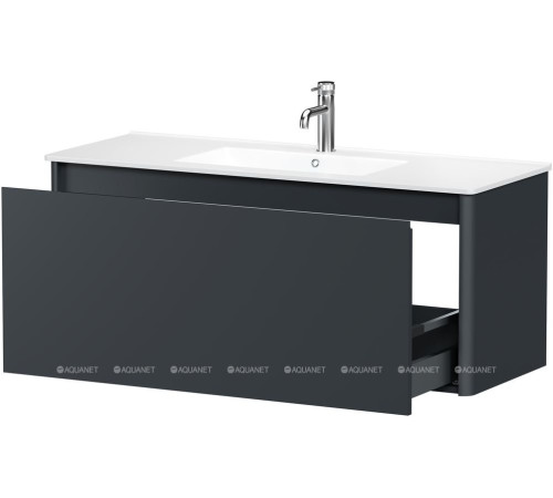 Тумба Allen Brau GRAVITY 120 см 1 ящик антрацит матовый 1.370015.AM