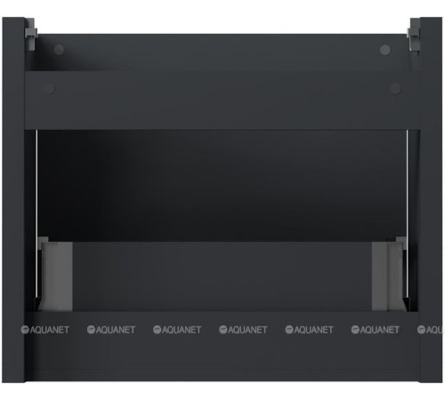 Тумба Allen Brau GRAVITY 60 см 1 ящик с фрезеровкой антрацит матовый 1.370016.AM