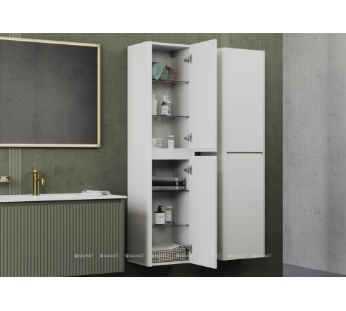 Пенал для ванной Allen Brau GRAVITY 40 олива матовый 1.370020.CGM