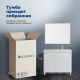 Тумба с раковиной Aquanet Nova Lite 2.0 90 R напольная белый глянец 00365929