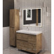 Тумба под раковину Aquanet Nova Lite 2.0 100 L напольная дуб рустикальный 00346348