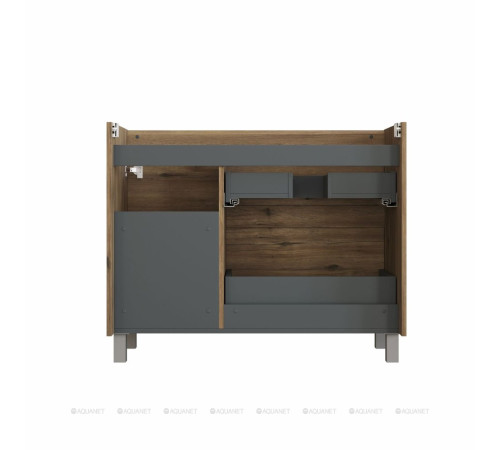 Тумба под раковину Aquanet Nova Lite 2.0 100 L напольная дуб рустикальный 00346348