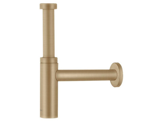 Сифон для раковины Hansgrohe Flowstar шлифованная бронза 52105140