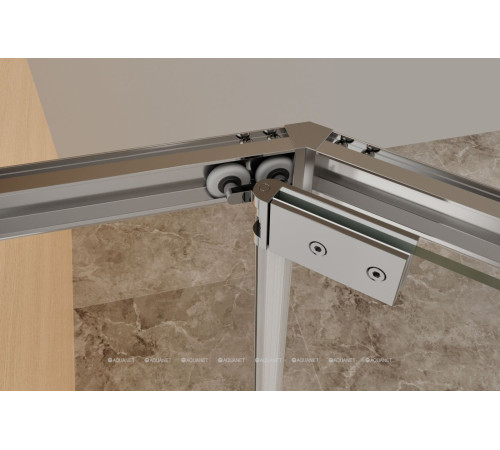 Душевое ограждение Aquanet Bright 900х900 мм пентагональное хром AE90-P-90x90-CT