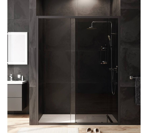Дверь душевая в нишу AM.PM Gem 150x195 см раздвижная W90G-150-1-195BG