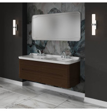 Комплект подвесной/напольной мебели Kerasan Waldorf 150 см с 4 ящиками темный орех 4143K1bi/cr / 925446