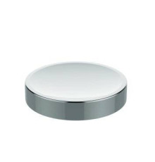 Мыльница Boheme 10963-CR настольная круглая хром 10963-CR