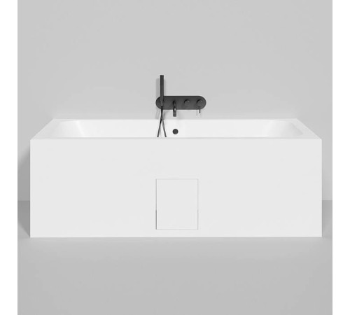 Ванна встраиваемая Salini Orlanda Axis 170 170х75х60 см S-Sense белый глянцевый 103213G