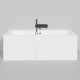 Ванна встраиваемая Salini Orlanda Axis 170 170х75х60 см S-Sense белый глянцевый 103213G