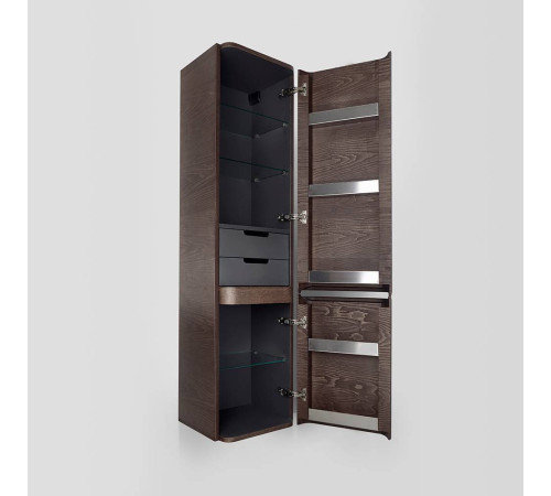 Шкаф-пенал подвесной 40 см AM.PM Sensation правый табачный дуб M30CHR0406TF