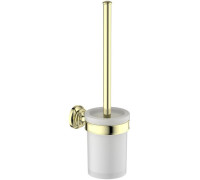 Ершик для унитаза Aquanet Классик полированное золото AQ4510PG