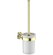 Ершик для унитаза Aquanet Классик полированное золото AQ4510PG