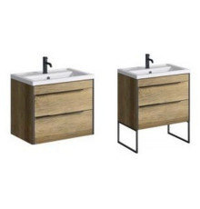 Тумба под умывальник AQUANET Fargo 70 дуб балтийский 710х610х460 мм FRG0107DB