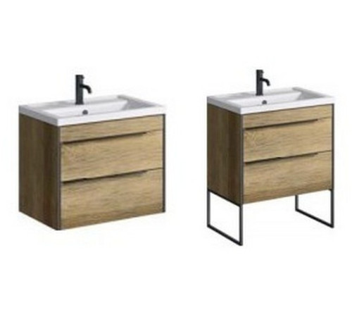 Тумба под умывальник AQUANET Fargo 70 дуб балтийский 710х610х460 мм FRG0107DB