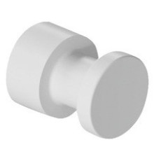 Крючок одинарный Kludi Vela R 23 мм белый матовый 5898453