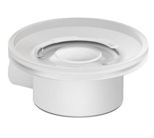 Мыльница настенная Kludi Vela R белое матовое стекло белый матовый 5898553