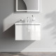 Тумба под раковину подвесная AM.PM Gem 60 см 1 ящик белый глянец M90FHX06021WG