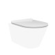 Сиденье для унитаза Kerama Marazzi Plaza Modern белое глянцевое PLMR.seat.02\WHT