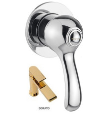 Смеситель для душа Bonomi Lem встраиваемый золото BN.LEM-1930DO