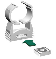 Гайка монтажная Walraven BIS starQuick M8 серая 0854308