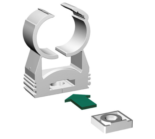 Гайка монтажная Walraven BIS starQuick M8 серая 0854308