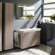 Комплект мебели с раковиной Burgbad Iveo 100 см фланелевый дуб SFEN100F2834G0161C0001